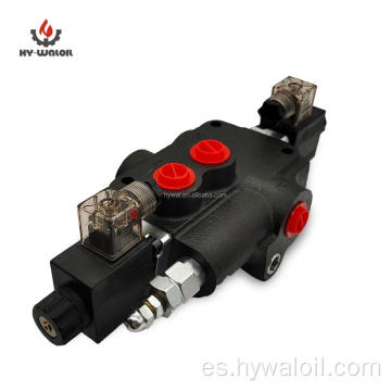 1Z80 80 LPM Válvula de control del solenoide monobloque hidráulico